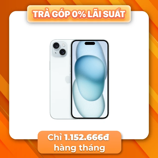Điện thoại Apple iPhone 15 128GB VN/A